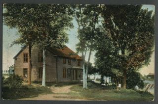Hudson Falls Ny: C.  1909 Postcard Burgoyne 
