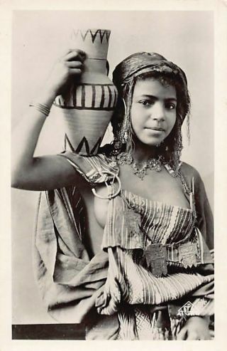 Maghreb - Ethnic Nude - Young Berber Girl - Real Photo Epa.