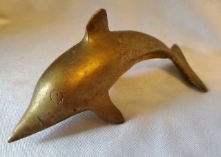 Vintage Brass Mountain Horned Billy Goat Dolphin Fish Cricket Grasshopper Insect 7