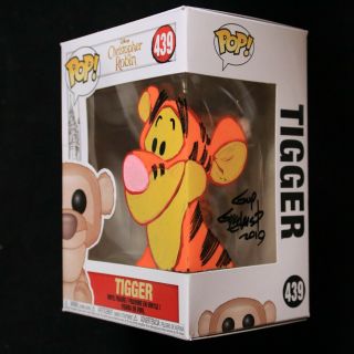 Tigger Disney Guy Gilchrist Custom Drawing Funko Pop Signed With Toy