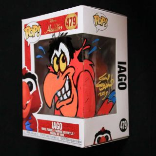Iago Guy Gilchrist Custom Drawing Funko Pop Signed Muppets