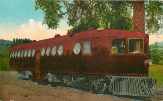 C - 1910 Southern Pacific Motor Car Train Postcard Mitchell 207