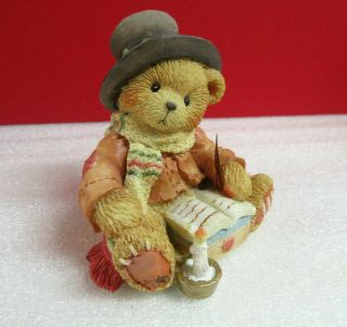 Cherished Teddies AND A VERY MERRY CHRISTMAS TO YOU MR.  SCROOGE Cratchit Figure 2