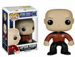 Pop Television - Star Trek 188 - Captain Picard - Vinyl Figure