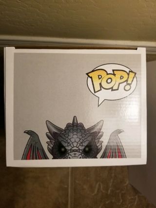 Funko Pop Drogon 46 Game of Thrones 6 Inch Red Eyes Hot Topic Exclusive 6