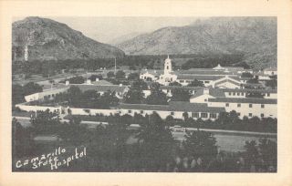 Camarillo State Hospital Insane Asylum Ventura County Ca C1930s Vintage Postcard