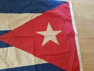 Rare Cuban Patch Che Guevara Fidel Castro Revolution Commander Giant Flag 1959