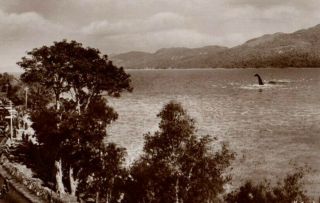 Vintage Postcard: Loch Ness & The Loch Ness Monster Scotland