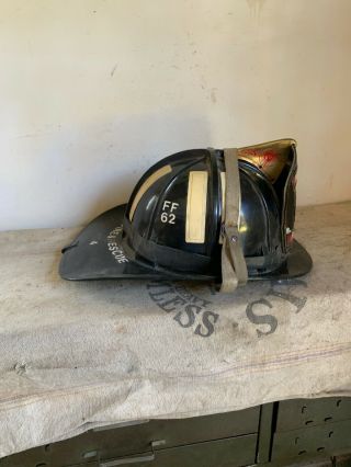 Vintage Antique Fire Helmet 2