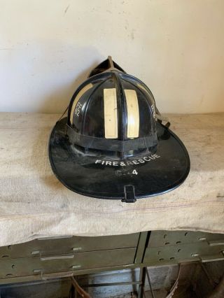 Vintage Antique Fire Helmet 3