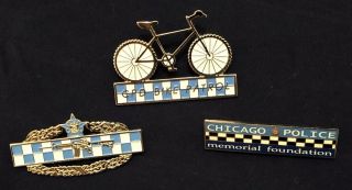 Chicago Police Department 3 Pins