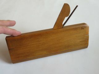 Antique Wood Plane J & L Denison G.  Haring Woodworking Tool (R377) 3