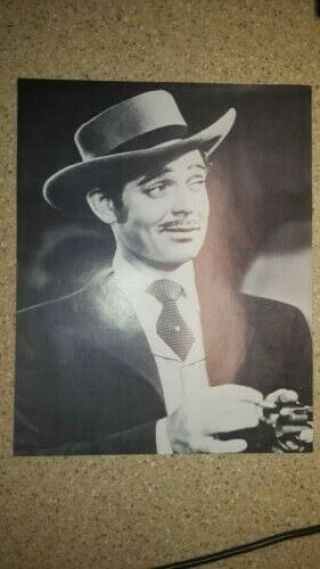 Clark Gable 20x16 Print Poster Gone With The Wind Movie Actor Poster Rare