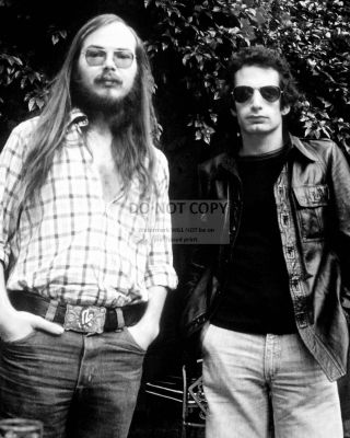 Walter Becker & Donald Fagen,  Co - Founders Of " Steely Dan " - 8x10 Photo (fb - 131)
