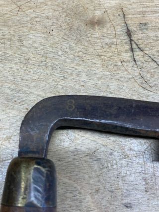 Vintage Witherby No.  8 Draw Knife 8 
