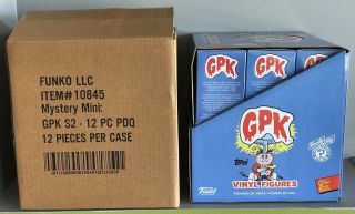 Funko Mystery Mini Gpk Garbage Pail Kids Series 2 Complete Set Rare Full Case Nm