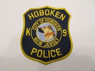 Jersey Hoboken Police K - 9 Unit Patch