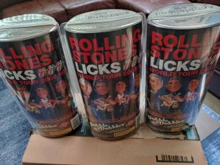 Bobble Dobbles Rolling Stones Bobblehead Licks Tour - Mick,  Keith,  and Charlie 2