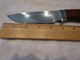 Handmade Custom Fixed Blade Knife.  David Brodziak Hunter. 3