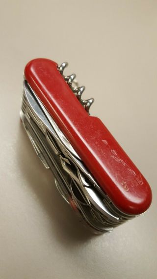 Wenger Swiss Army Tool Chest Plus Pocket Knife 85mm Red/ Retired 2