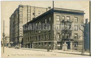 Rare Postcard 1919 Chicago Black Sox Hotel Shoeless Joe Jackson World Series