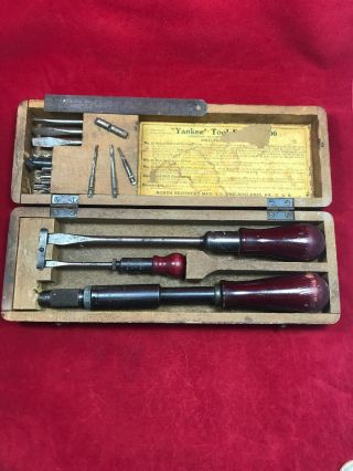 Antique - - Yankee Tool Set No.  100 Complete With Everything You See