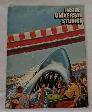 Vintage 1976 Inside Universal Studios Souvenir Book