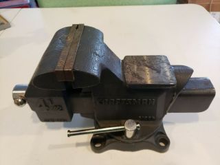 Vintage Craftsman 51865 Swivel Bench Vise 4 - 1/2 " Made In Usa