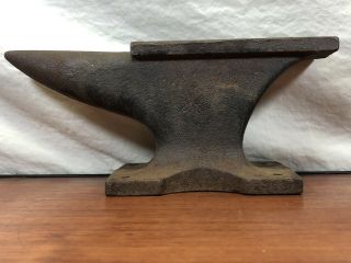 Vintage Blacksmithing Collectible Small Antique Enderes Tool Co.  Old Anvil E351 7