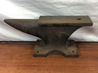 Vintage Blacksmithing Collectible Small Antique Enderes Tool Co.  Old Anvil E351 8