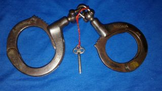 Antique H&r Arms Handcuffs/with Key