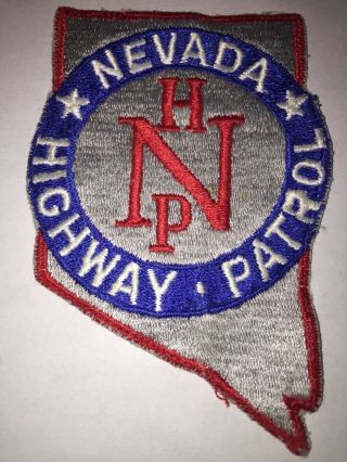 Old Style Nevada Highway Patrol Police Patch