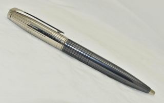St Dupont Fidelio Ballpoint Pen Two Toned Colour Barrel Silver Trim