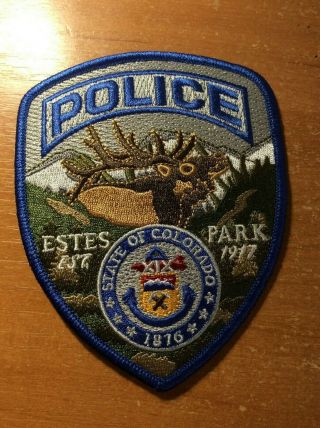 Patch Police Estes Park Colorado State