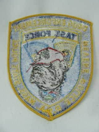 726 Massachusetts REVERE POLICE DEA STATE POLICE TASK FORCE Patch 4