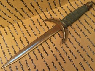 Starfire Creations Stage Combat 16” Dagger Rare Swept Up Guard Game Of Thrones