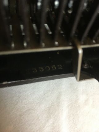 ANTIQUE CORONA MODEL 3 FOLDING TYPEWRITER IN CASE Serial ?835052?? 7