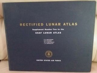 Rectified Lunar Atlas Supplement Number Two - Whitaker - 1963