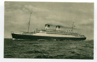 - - - Ru109 Conte Di Savoia Italian Line Official Maiden Voyage 1932 - - -