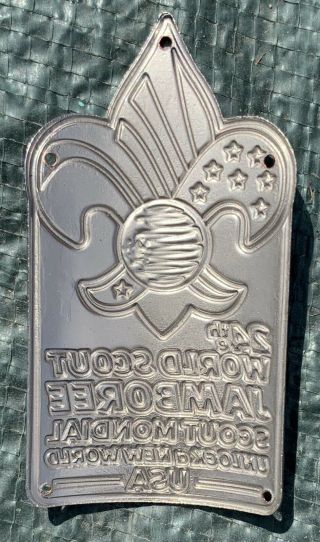 2019 World Scout Jamboree USA Hiking Staff Stick Medallion 2