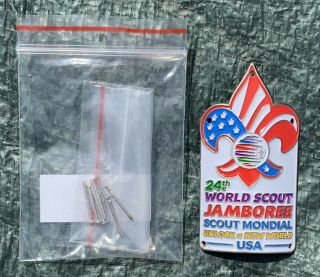 2019 World Scout Jamboree USA Hiking Staff Stick Medallion 3