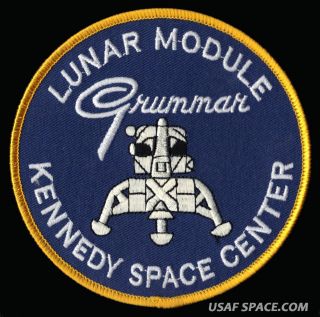 Grumman Lunar Module - Kennedy Space Center Apollo Moon Lander Patch