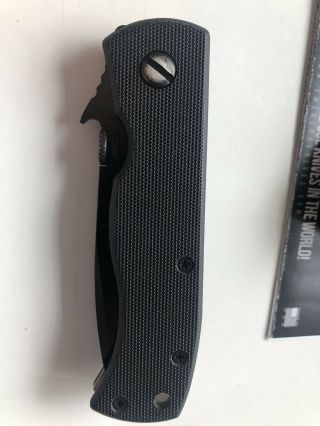 Emerson Knives Mini CQC - 7,  Black Plain Edge Blade 2