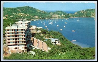 Mexico Postcard - Acapulco,  View Of The Bay F4