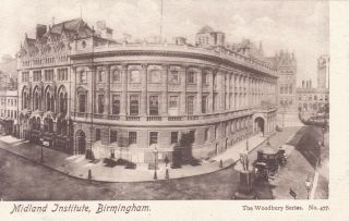 Birmingham - Midland Institute - Woodbury Serie 1913