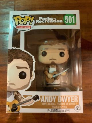 Funko Pop Television Andy Dwyer - Parks & Recreation 501