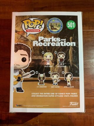 Funko Pop Television Andy Dwyer - Parks & Recreation 501 3