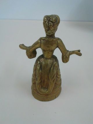 Vintage Bronze Belly Maiden or Lady 3