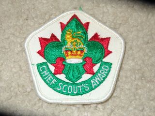 Boy Scout Canada Canadian Eagle High Rank Chief 2019 World Jamboree Traded Patch
