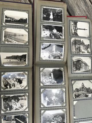 Five Family photo albums from 1930s holiday and family Pics 3 Kingsway,  2 Snaps 2